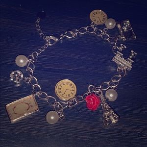 Paris charm bracelet
